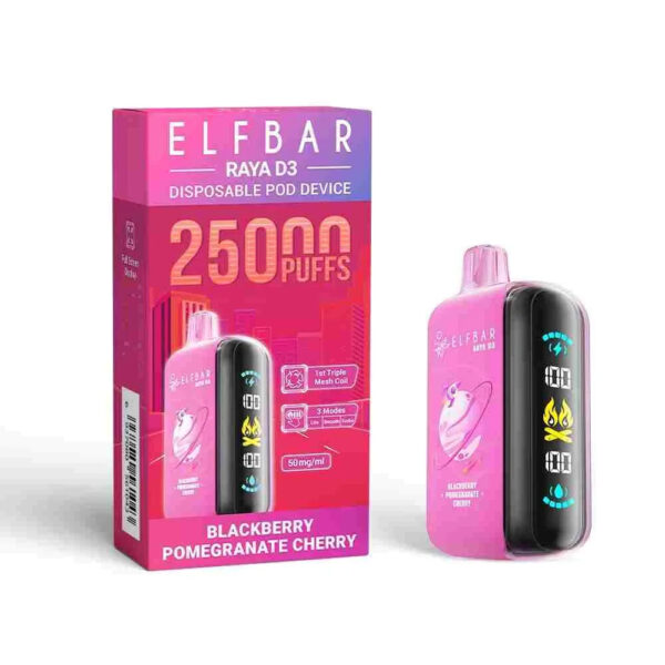 121.jpg Elf Bar Raya D3 Blackberry Pomegranate Cherry – 25000 | vape shop bandra