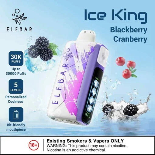 131.jpg Elf Bar Ice King – Blackberry Cranberry – 30K | vape shop bandra