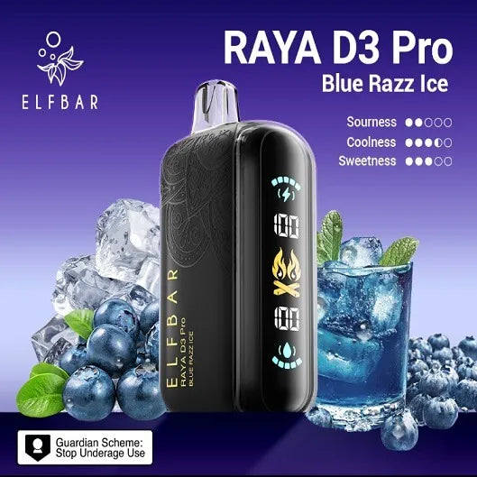 146.jpg Elf Bar Raya D3 Pro 30K Blue Razz Ice | vape shop bandra