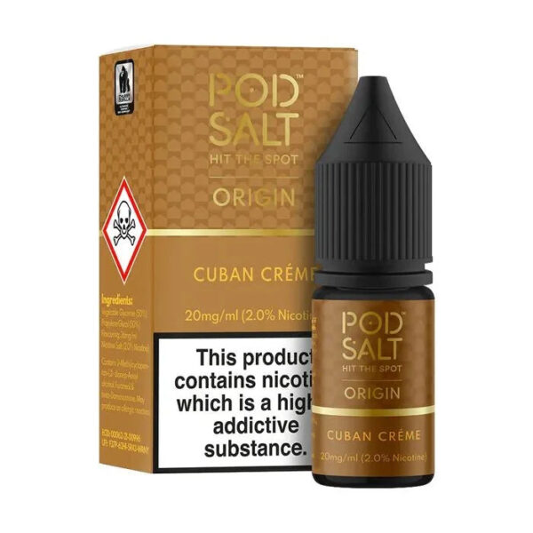 POD SALT CUBAN CREME – Nicotine Salt | vape shop bandra