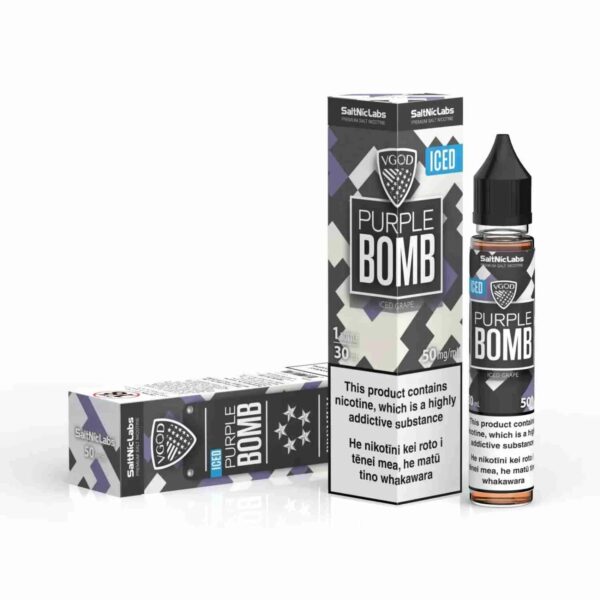 VGOD Nicotine Salt – Iced Purple Bomb | vape shop bandra