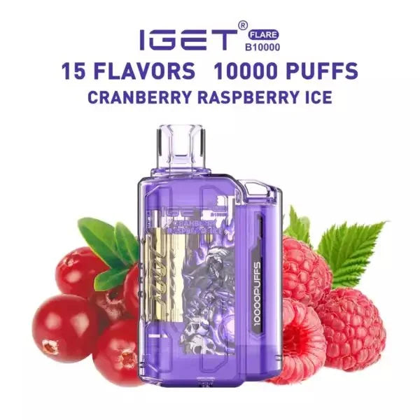 80.jpg IGET FLARE B10000 – Cranberry Raspberry ice | vape shop Mumbai