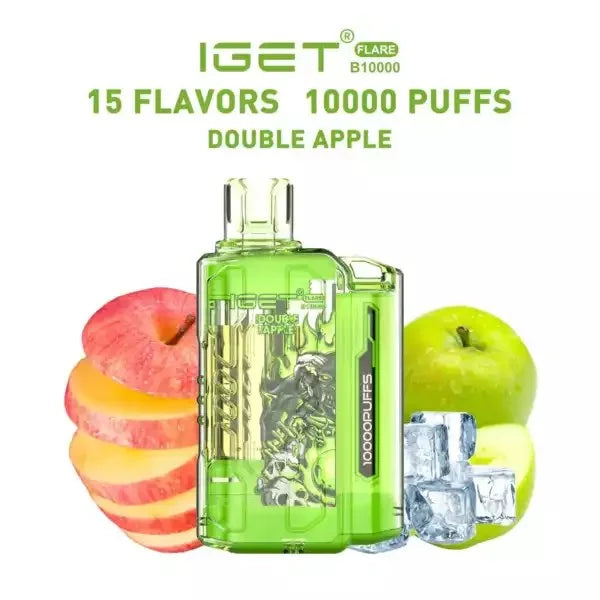 IGET FLARE B10000 – Double Apple | vape shop Mumbai