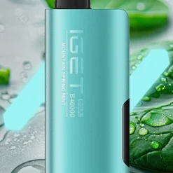 IGET SOUL B40000 DISPOSABLE VAPES – MOUNTAIN SPRING MINT – 5% TYPE C RECHARGEABLE | vape shop Mumbai